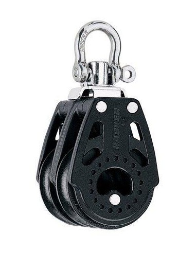 Harken 40C 2-schijfsblok Carbo 40 mm | Shipsworld