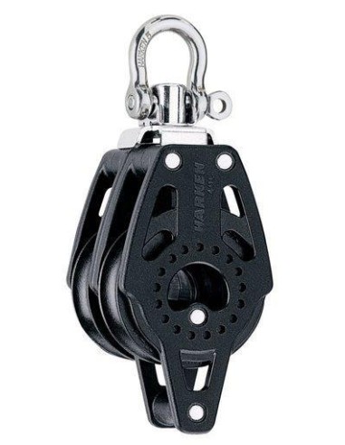 Harken 40C 2-schijfsblok met hondsvot | Shipsworld