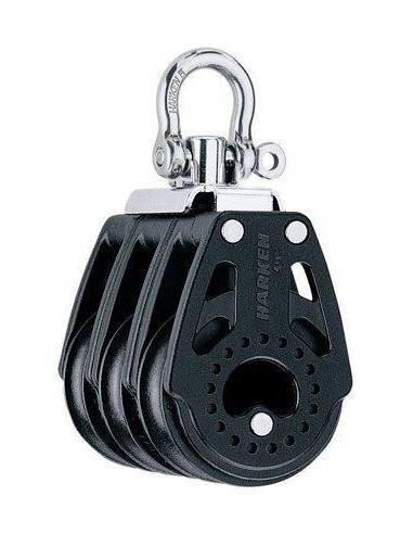 Harken 40C 3-schijfsblok Carbo 40 mm | Shipsworld