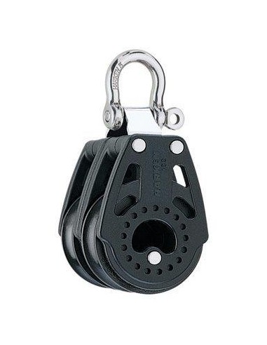 Harken Carbo 40 mm 2-schijfsblok fixed | Shipsworld