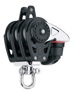 Harken Carbo 40C 3-schijfsblok met hondsvot | Shipsworld