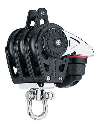 Harken Carbo 40C 3-schijfsblok met hondsvot | Shipsworld