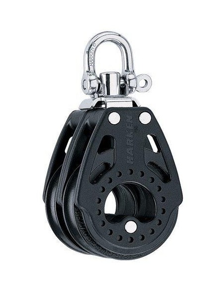 Harken 75C 2-schijfsblok Carbo 75 mm | Shipsworld