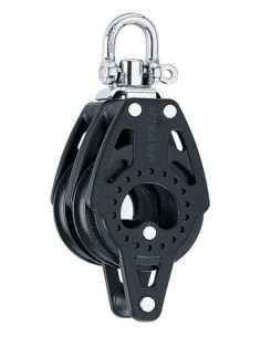 Harken Carbo 75mm 2-schijfsblok met hondsvot | Shipsworld