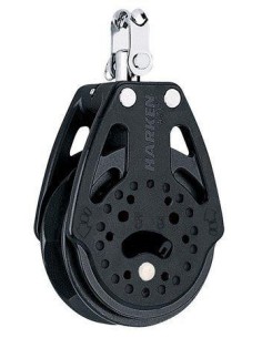 Harken 75C Carbo 1-schijfs Ratelblok 75 mm | Shipsworld