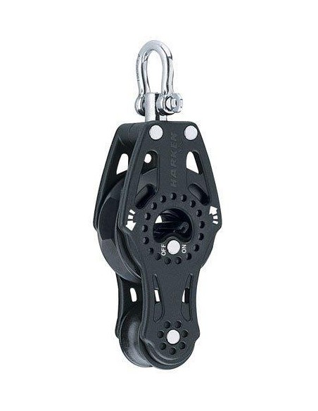 Harken 57C vioolblok met ratel Carbo 57 mm | Shipsworld