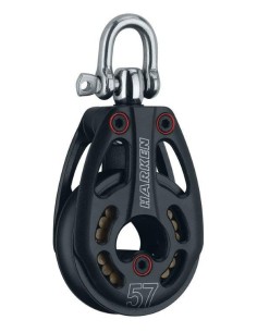 Harken Black Magic 57mm 1-schijfsblok LL | Shipsworld