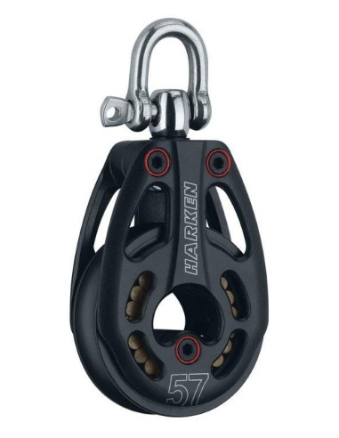 Harken Black Magic 57mm 1-schijfsblok LL | Shipsworld