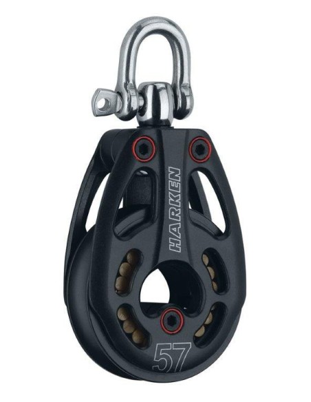 Harken Black Magic 57mm 1-schijfsblok LL | Shipsworld