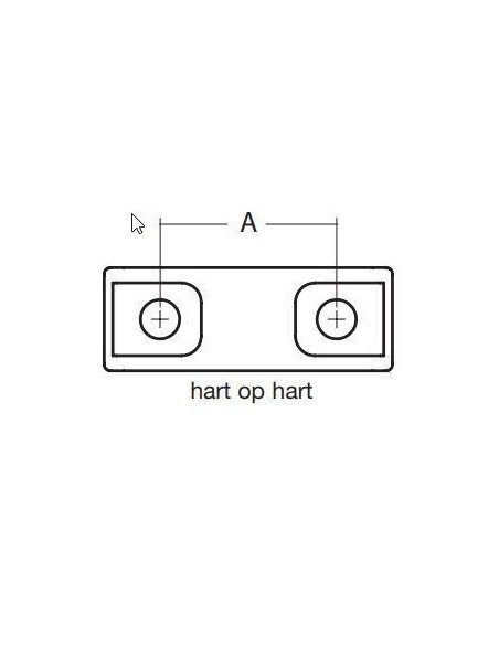 Harken Geleide Oog Alu 22mm Lijn Breed | Shipsworld