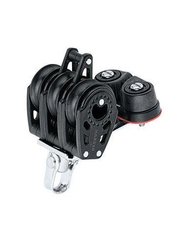 Harken 29C 3-Schijfsblok met Hondsvot en Klem | Shipsworld