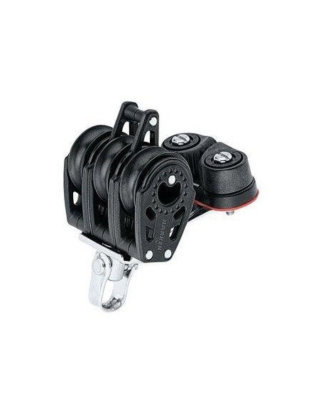 Harken 29C 3-Schijfsblok met Hondsvot en Klem | Shipsworld