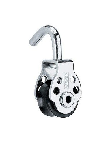 Harken 16mm 1-schijfsblok met inhaak | Shipsworld