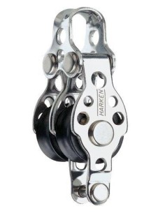 Harken 16mm 2-schijfsblok met hondsvot | Shipsworld