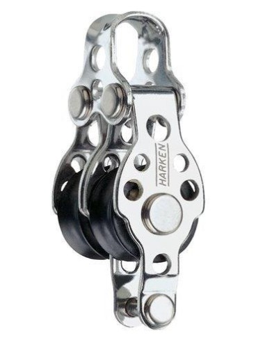 Harken 16mm 2-schijfsblok met hondsvot | Shipsworld