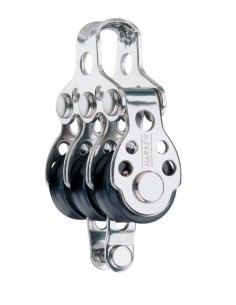 Harken 16mm 3-Schijfsblok met hondsvot | Shipsworld