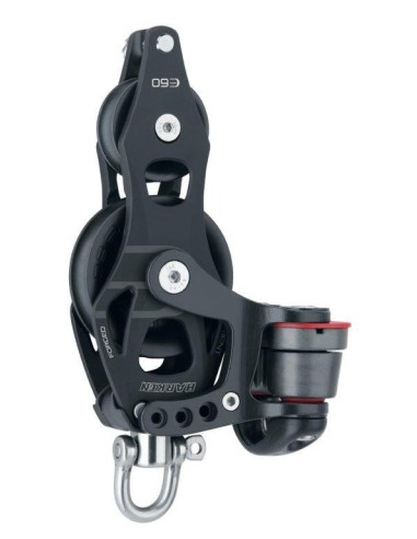 Harken 60mm Element Vioolblok met Klem | Shipsworld
