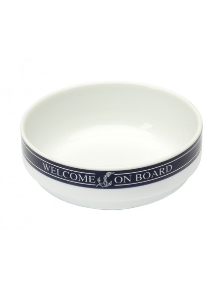 Schaal - Rond - 12 cm - Welcome On Board