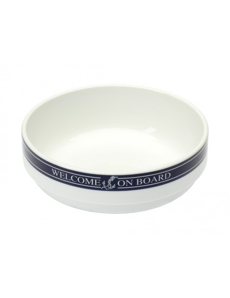 Schaal - Rond - 14 cm - Welcome On Board