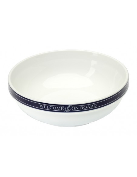 Schaal - Rond - 21 cm - Welcome On Board