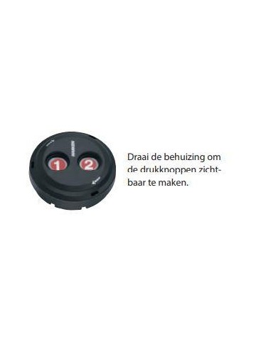Harken Digitale Schakelaar Zwart 2-Functie | Shipsworld