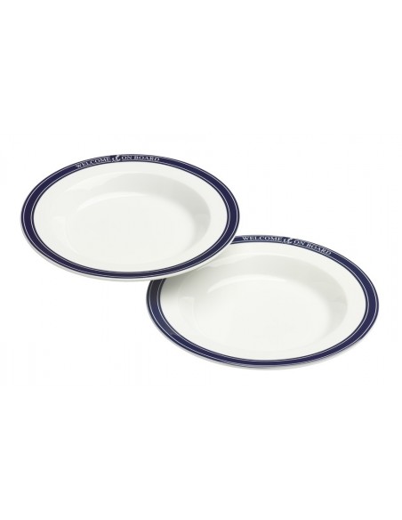 Diep Bord - 23 cm - Welcome On Board