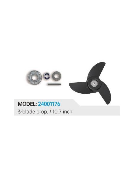 Haswing Propeller 3-blads 10.7 inch Protruar 5.0 | Shipsworld