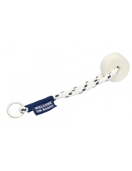 Neopreen Drijfsleutelhanger - Welcome On Board