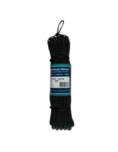 U-Rope Landvast Deluxe 12 mm x 6 m Zwart | Shipsworld