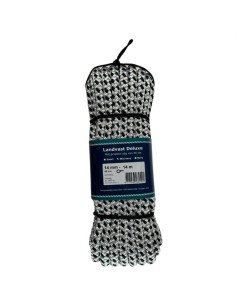 U-Rope Landvast Deluxe 14mm x 14m Wit/Navy | Shipsworld