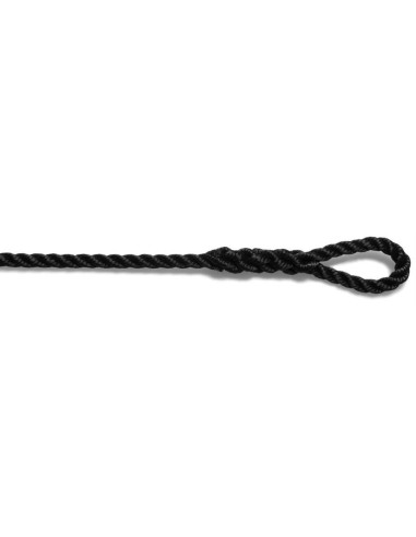 U-Rope Fenderlijn Zwart 8mm x 2m (2 stuks) | Shipsworld