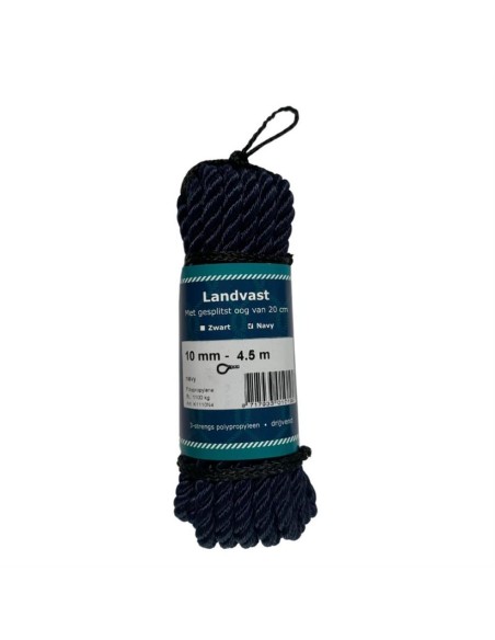 U-Rope Prijslandvast 10mm x 4.5m Navy | Shipsworld