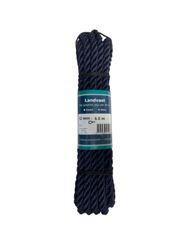U-Rope Prijslandvast 12mm x 6m Navy | Shipsworld