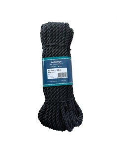 Zwarte ankerlijn 12 mm 20 m | Shipsworld