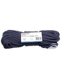 U-Rope Ankerlijn 12 mm 30 m Zwart | Shipsworld