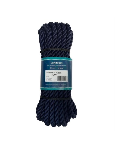 U-Rope Prijslandvast 14 mm x 12 m Navy | Shipsworld