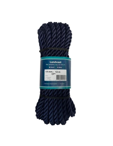 U-Rope Prijslandvast 14 mm x 12 m Navy | Shipsworld