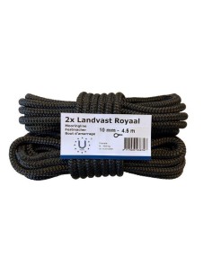 U-Rope Landvast Royaal 10 mm x 4.5 m Zwart (2) | Shipsworld