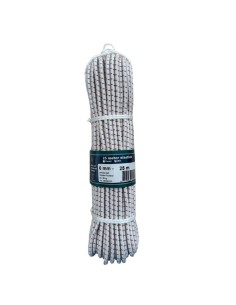 U-Rope Elastiek 6 mm Wit 25 m | Shipsworld