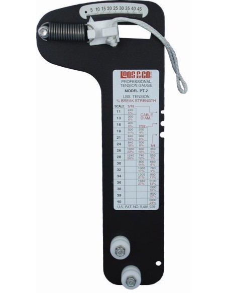 Loos Staalkabel Spanningsmeter PT 2.5/3/4mm | Shipsworld