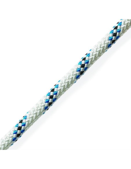 Marlowbraid 8 mm Wit/Blauw Touw | Shipsworld