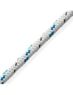 Marlow Doublebraid 6 mm Wit/Blauw | Shipsworld