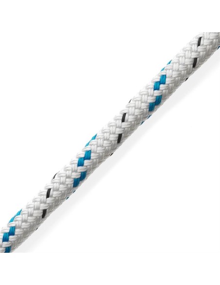 Marlow Doublebraid 10 mm Wit/Blauw | Shipsworld