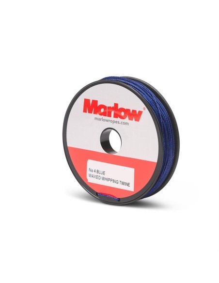 Marlow Gewaxt Takelgaren Nr.4 Blauw 40m | Shipsworld