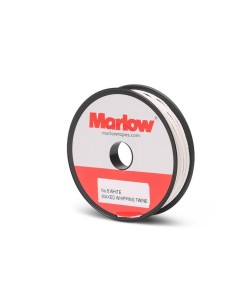 Marlow gewaxt takelgaren nr.8 wit 23m | Shipsworld