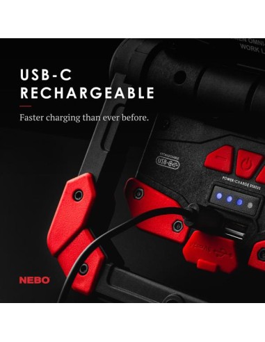 Nebo Werklamp Omni 2K oplaadbaar | Shipsworld