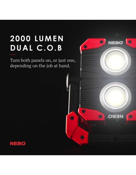 Nebo Werklamp Omni 2K oplaadbaar | Shipsworld