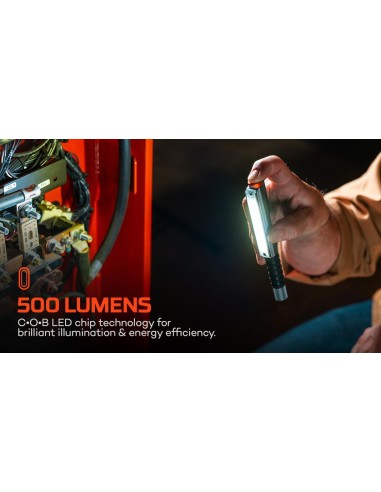 Nebo Werklamp Larry 500 Flex oplaadbaar | Shipsworld