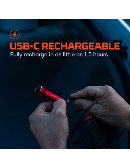 Nebo Luxtreme Nano Zwarte Sleutelhanger | Shipsworld