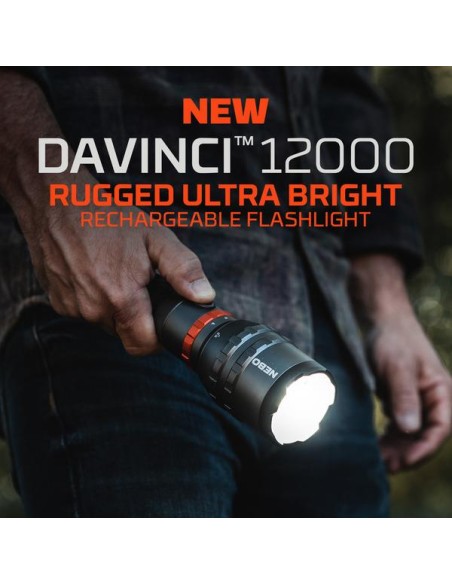 Nebo Zaklamp Davinci 12000 oplaadbaar | Shipsworld